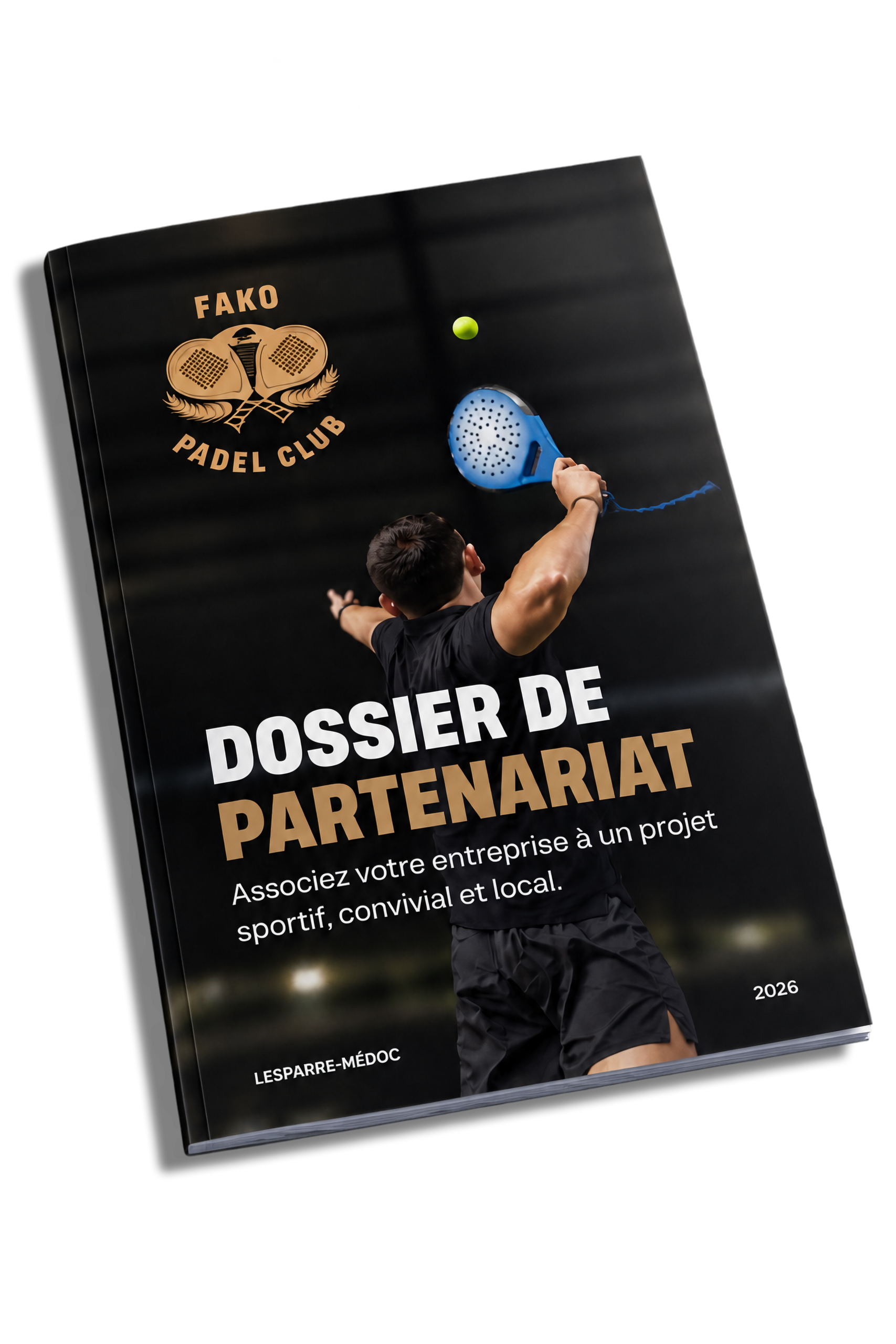 dossier de partenariat 2026 Fako Padel Club